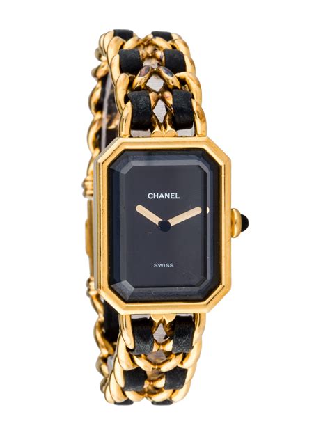 vintage chanel watch|Chanel watch with diamonds.